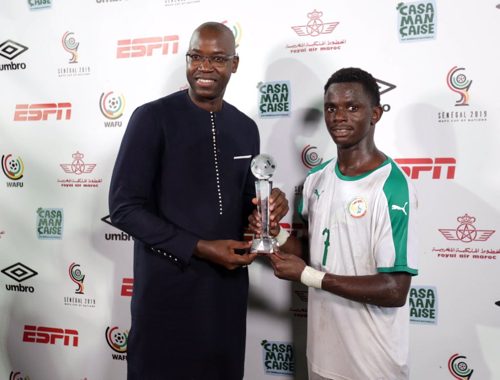 Coupe UFOA 2019 : Ousseynou Niang, homme du match de Sénégal-Mali