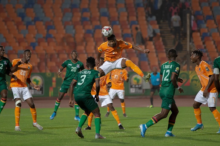 CAN U23 : La tête de Kouadio Yves Dabila face à la Zambie