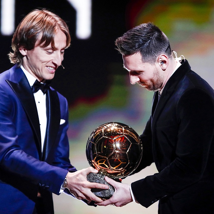 Ballon d'Or 2019 : Messi succède à Luka Modric